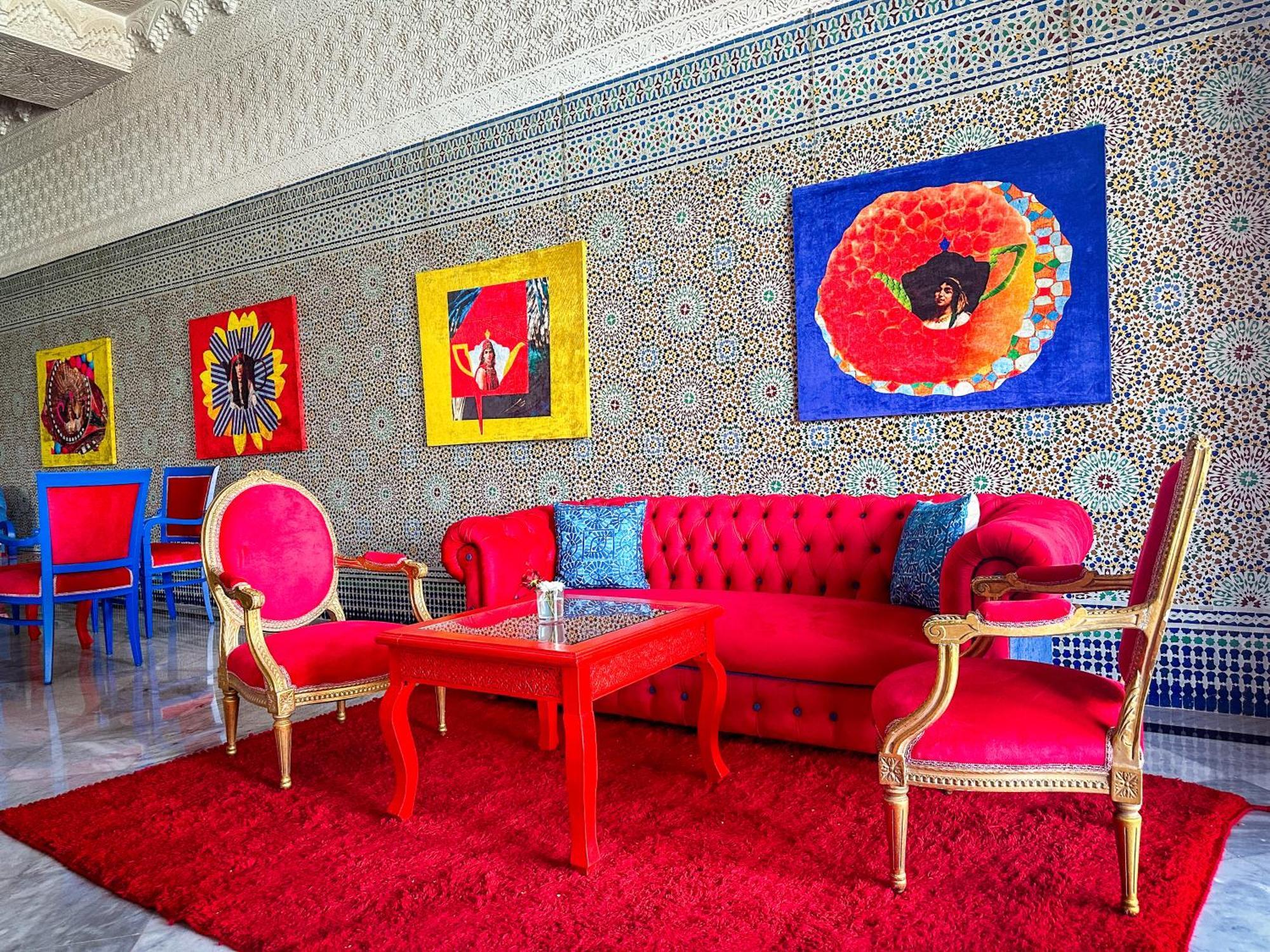 Grand Mogador Agdal & Spa Marrakesch Exterior foto The interior of the restaurant