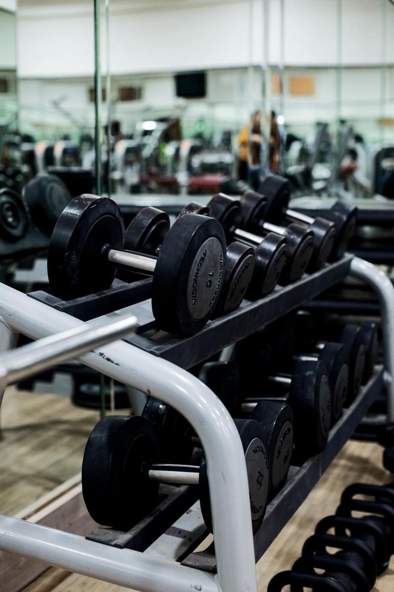 Grand Mogador Agdal & Spa Marrakesch Exterior foto Dumbbells on a rack